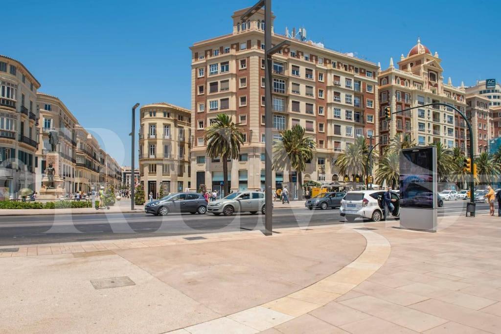 Modern Apartment Next To The Cervantes Theatre By Rems Málaga Eksteriør bilde